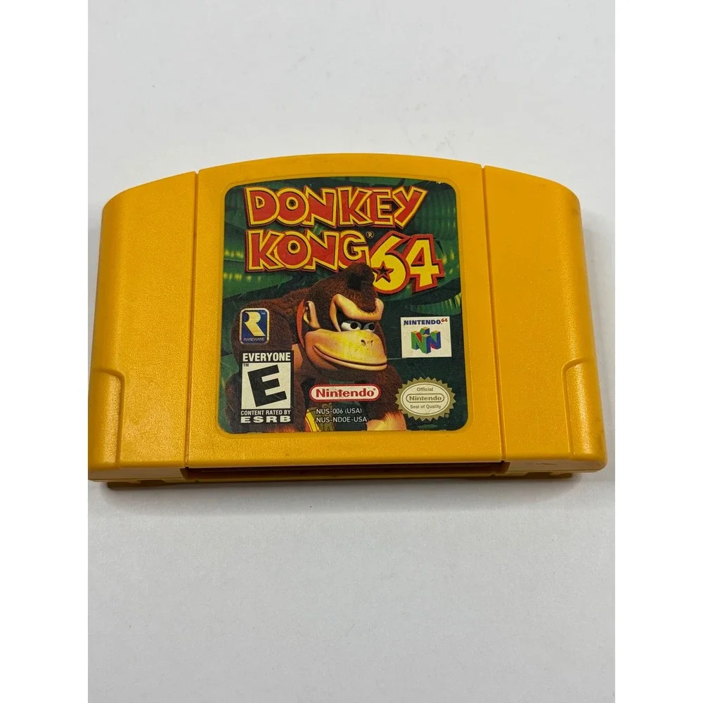 Nintendo 64 Game Lot 9 Games Donkey Kong 64 Banjo-Tooie Star Fox 64 N64
